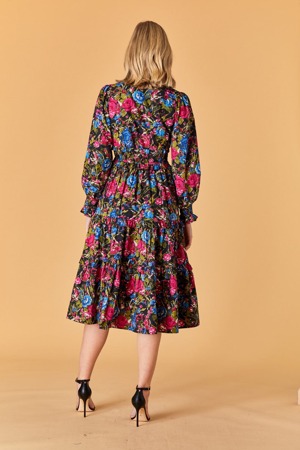 OLIVIA by Livro Dress Sloan Dress- Festive Floral