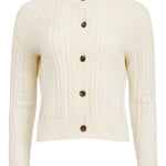 Olivia by Livro Fisherman Cardigan, Ivory