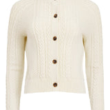 Olivia by Livro Fisherman Cardigan, Ivory