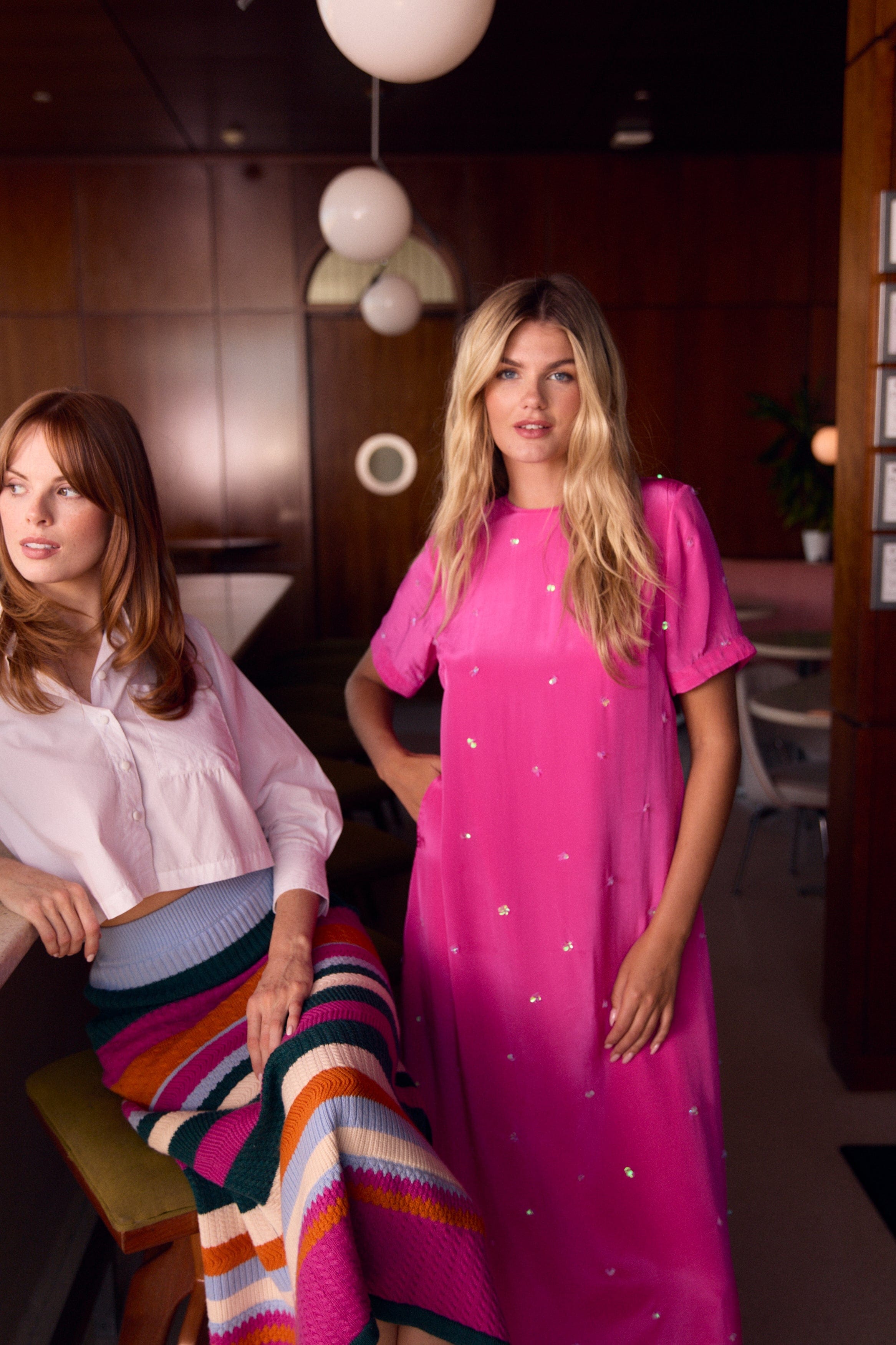 Olivia by Livro Gwenyth Dress, Dragonfruit