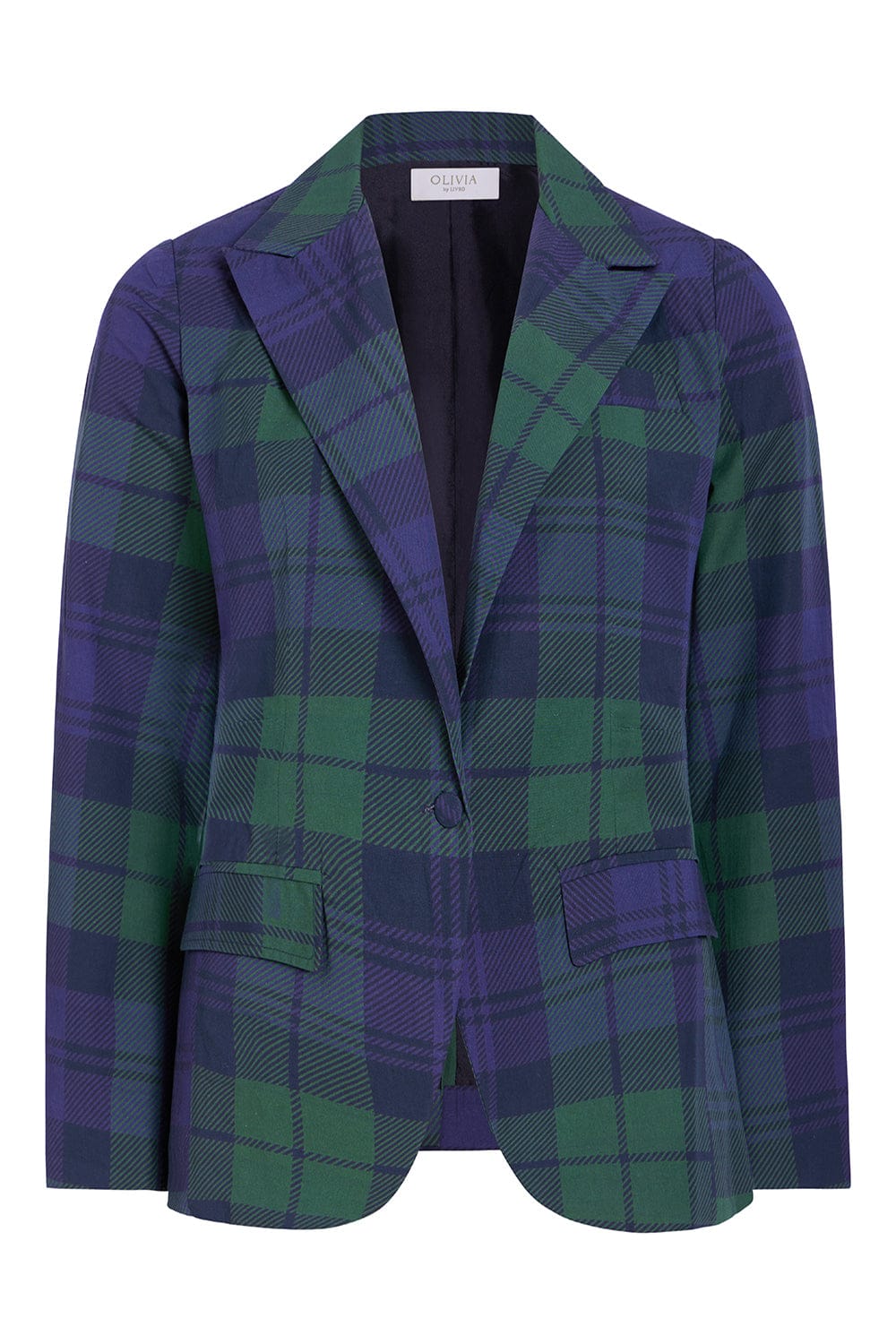 Olivia by Livro Madison Blazer, Ralph's Tartan