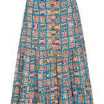 OLIVIA by Livro Skirt Eloise Skirt- Sea Tiles