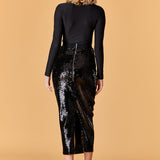 OLIVIA by Livro Skirt Hollis Skirt- Sequins