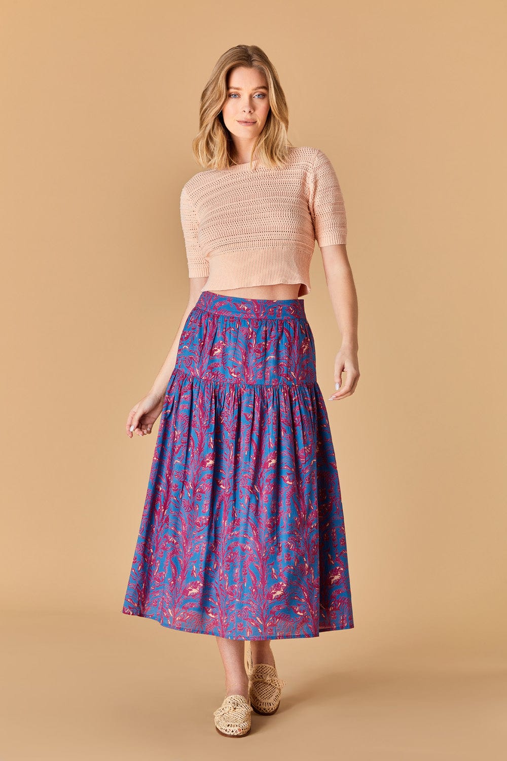 OLIVIA by Livro Skirt Quinn Skirt- Banana Leaf