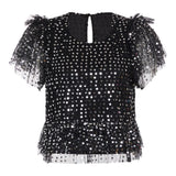 OLIVIA by Livro Tops Polly Top- Sequins