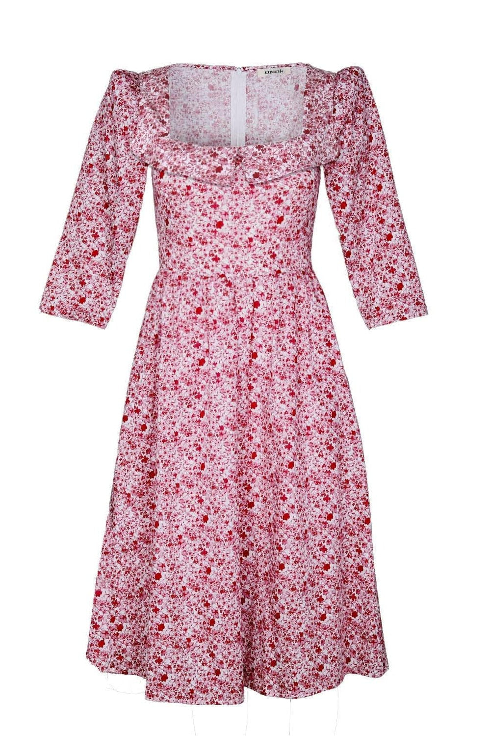 Onirik Dress Marisol Dress / Pink + Milkly White Liberty Floral Cotton