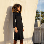 Onirik Dress Nina Dress / Black Silk