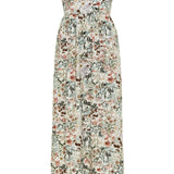 Onirik Dress Poppy Maxi Dress / Vintage White Floral Cotton