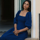 OPHELIA & INDIGO Dress Elsie Dress True Blue
