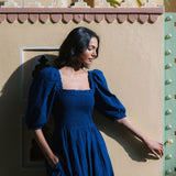 OPHELIA & INDIGO Dress Elsie Dress True Blue
