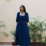 OPHELIA & INDIGO Dress Elsie Dress True Blue