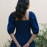 OPHELIA & INDIGO Dress Elsie Dress True Blue