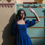 OPHELIA & INDIGO Dress Elsie Dress True Blue