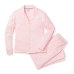 Petite Plume Sleepwear & Loungewear Women's Pima Pajama Set in Pink