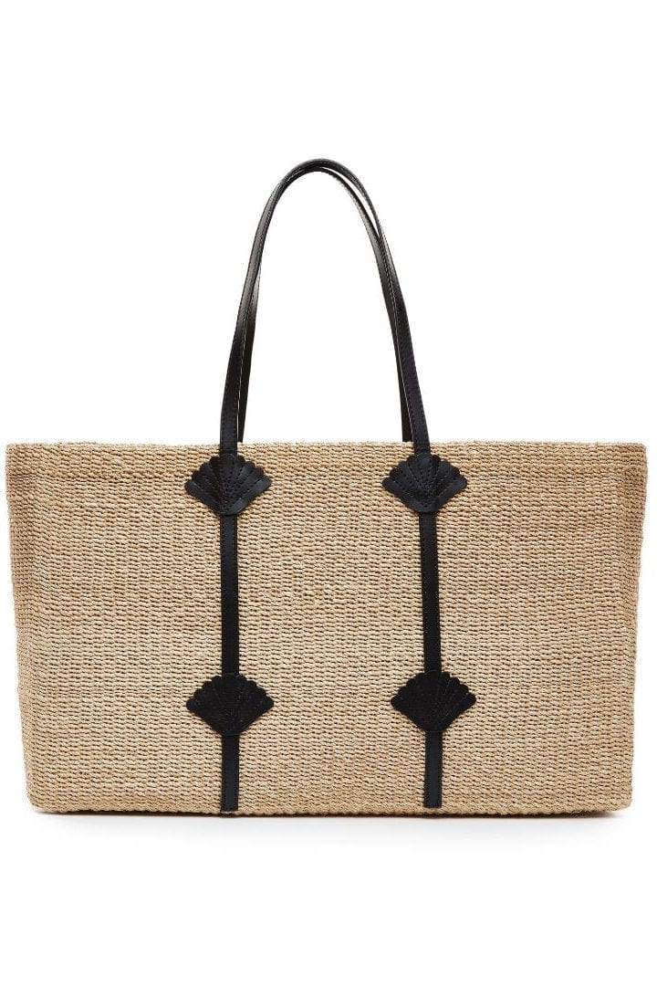 POOLSIDE Handbags Black St. Tropez Tote