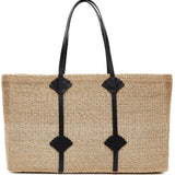 POOLSIDE Handbags Black St. Tropez Tote