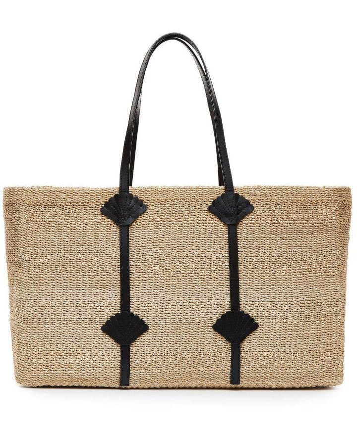 POOLSIDE Handbags Black St. Tropez Tote