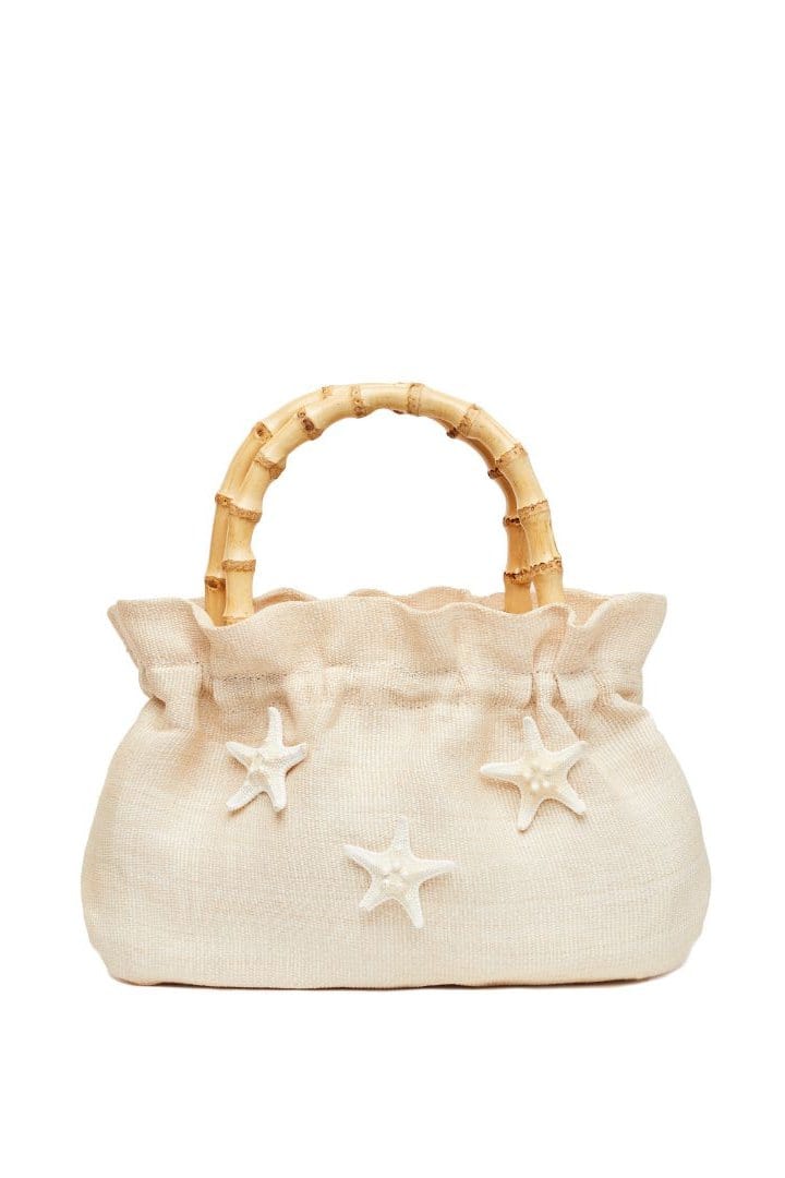 POOLSIDE Handbags Sand The Peyton Pouch