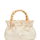 POOLSIDE Handbags Sand The Peyton Pouch