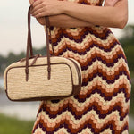 POOLSIDE Natural The Bowler Bag