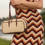POOLSIDE Natural The Bowler Bag