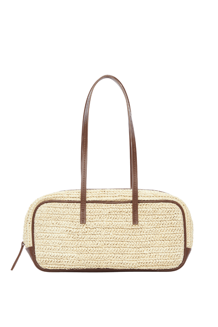 POOLSIDE Natural The Bowler Bag