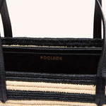 POOLSIDE Midnight The Capri Tote - Midnight Stripe