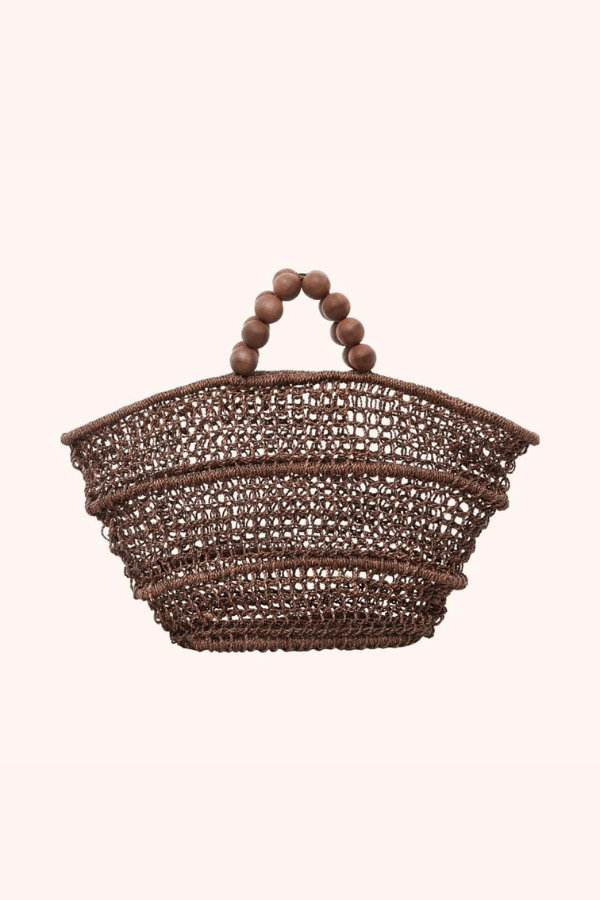 POOLSIDE Chocolate The Comporta Tote - Cocoa