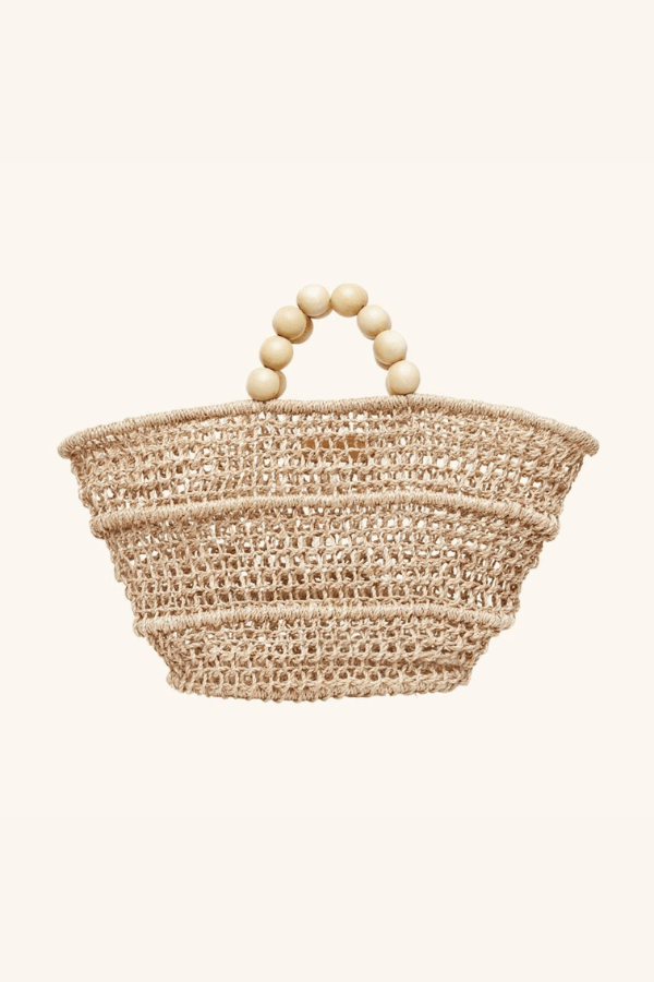 POOLSIDE Beige The Comporta Tote