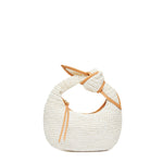 POOLSIDE Bleached White The Josie Knot Bag