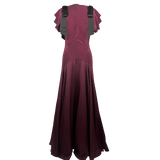 Rebecca Elizabeth Dress Amara Bow Gown Mulberry