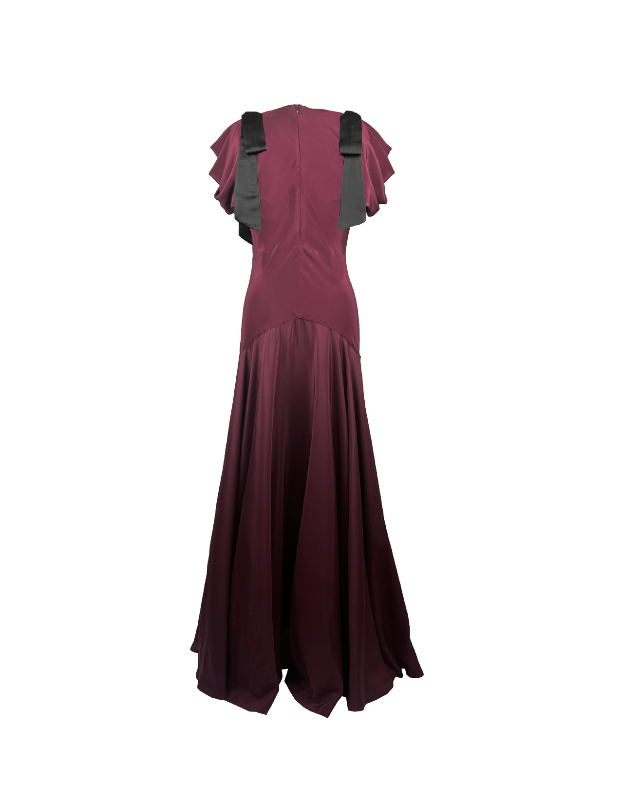 Rebecca Elizabeth Dress Amara Bow Gown Mulberry