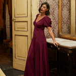 Rebecca Elizabeth Dress Amara Gown Mulberry