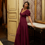 Rebecca Elizabeth Dress Amara Gown Mulberry