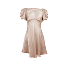 Rebecca Elizabeth Dress Dahlia Dress Champagne