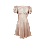 Rebecca Elizabeth Dress Dahlia Dress Champagne