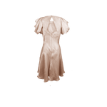 Rebecca Elizabeth Dress Dahlia Dress Champagne