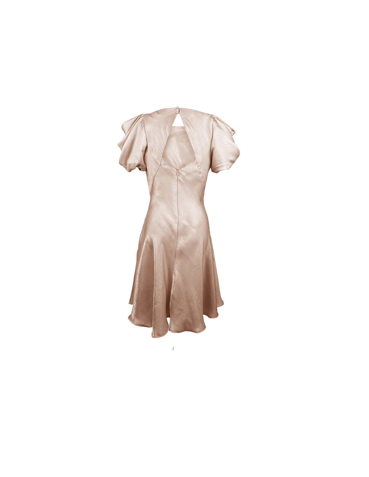 Rebecca Elizabeth Dress Dahlia Dress Champagne