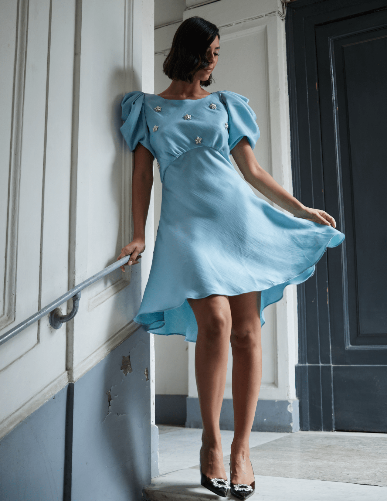 Rebecca Elizabeth Dress Dahlia Dress Starlight