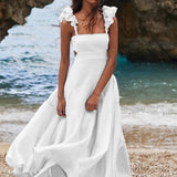 Rebecca Elizabeth Dress Elektra Bianco