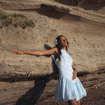 Rebecca Elizabeth Dress Novella Cloud Blue