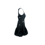 Rebecca Elizabeth Dress Selestia Embroidered Noir