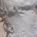 Rebecca Elizabeth Dress Zephyr Crema Farfalla