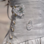 Rebecca Elizabeth Dress Zephyr Crema Farfalla