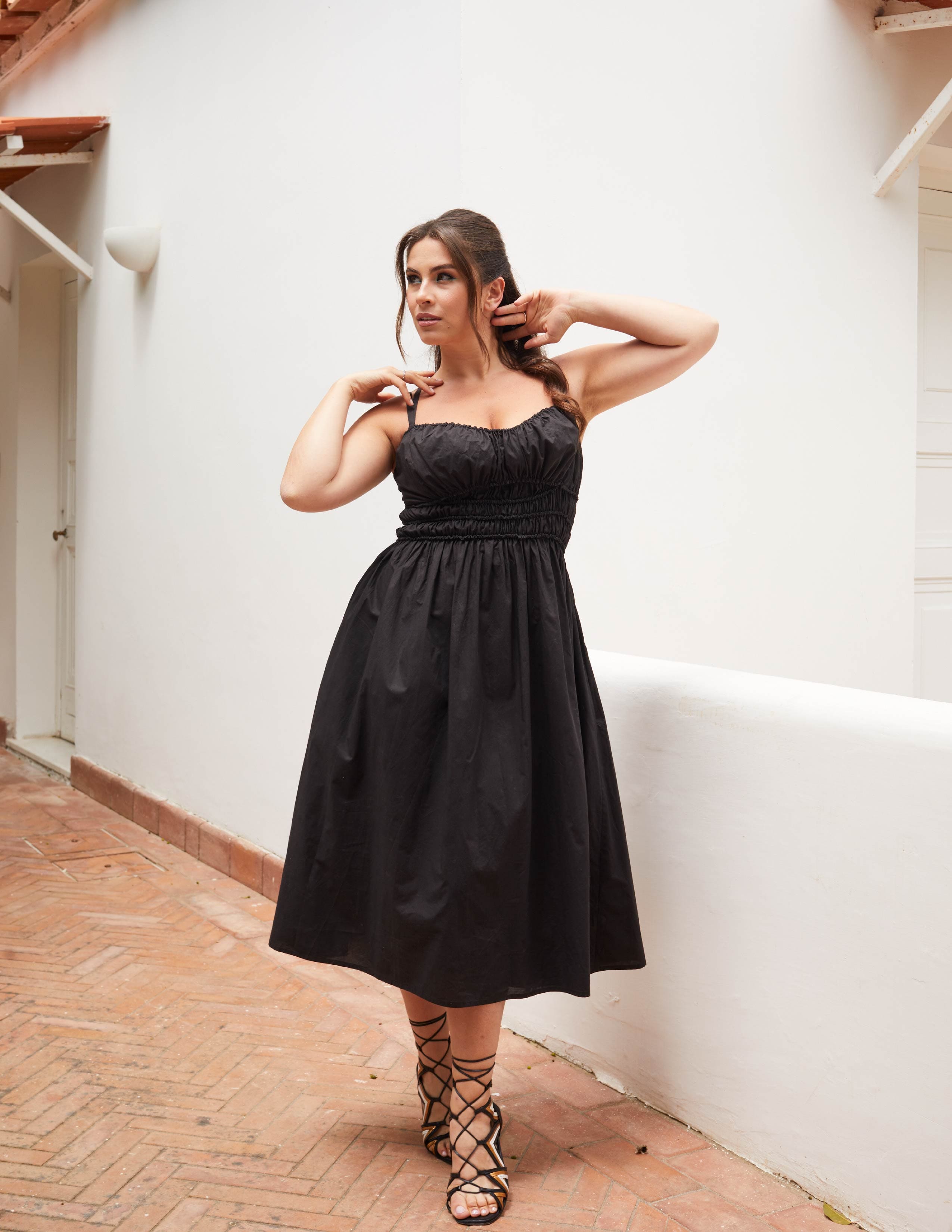 Rebecca Elizabeth Dresses Lucilla Noir