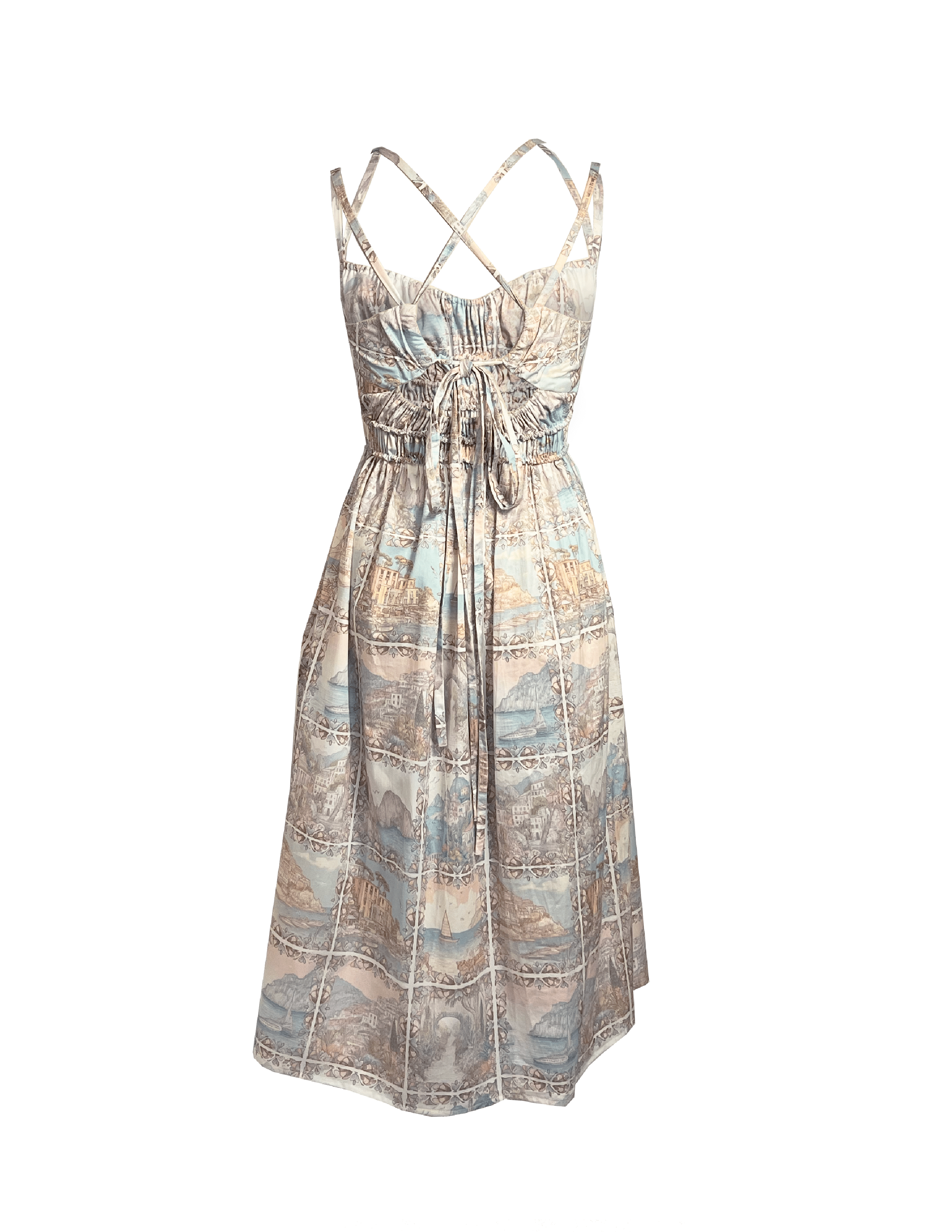 Rebecca Elizabeth Dresses Lucilla Scenic Tile