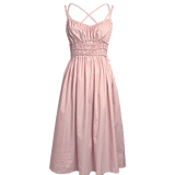 Rebecca Elizabeth Dresses 00/0 / Strawberry Stripe Lucilla Strawberry Stripe