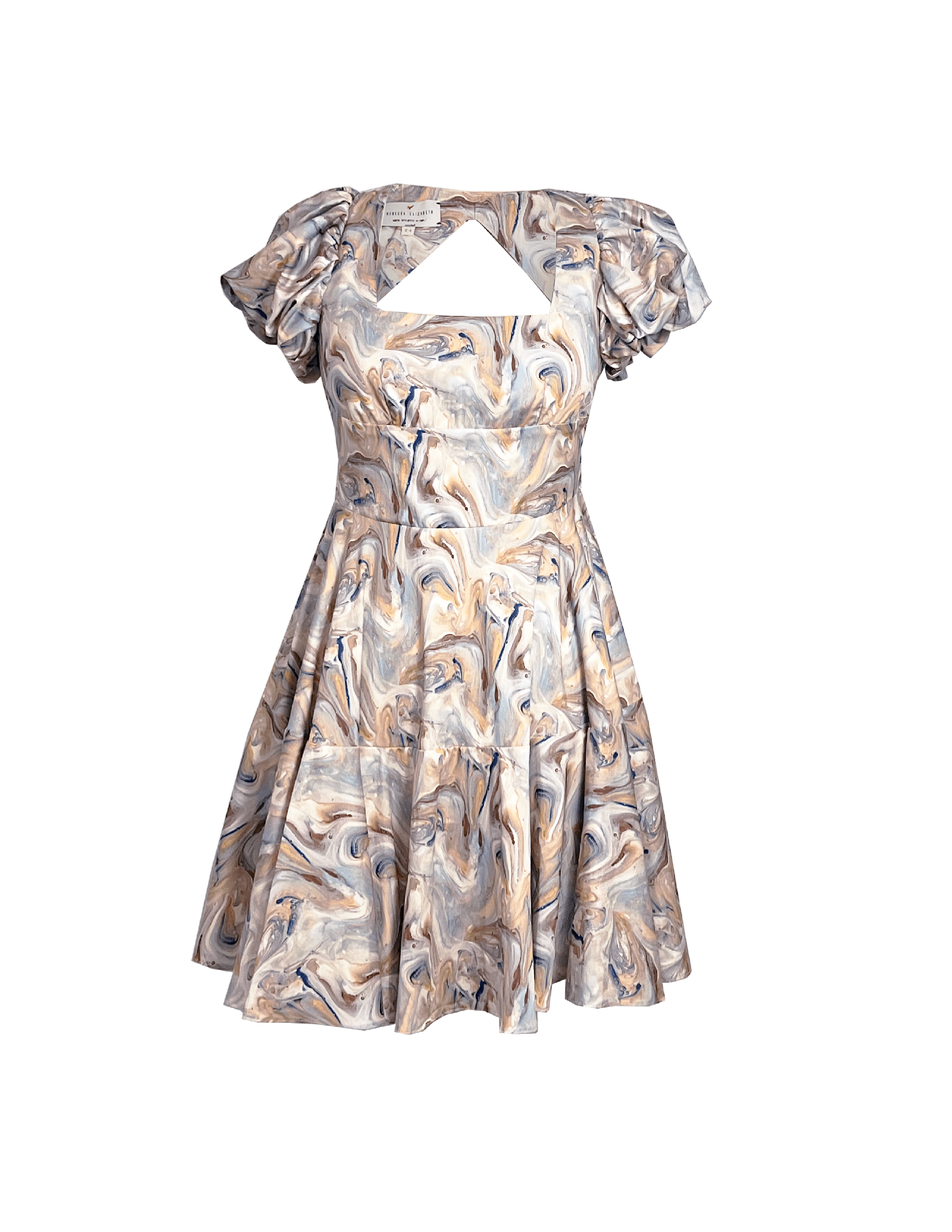 Rebecca Elizabeth Dresses 00/0 / Bianco Octavia Marble