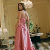 Rêveux Dress Louise Ruched Silk Gown