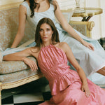 Rêveux Dress Louise Ruched Silk Gown